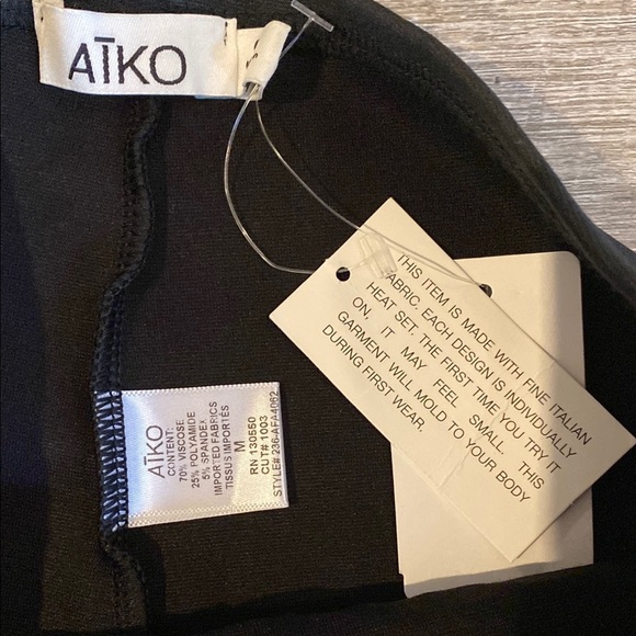 Aiko Black Alligator Leggings - Picture 10 of 13